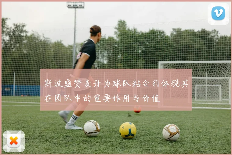 斯波盛赞麦丹为球队粘合剂体现其在团队中的重要作用与价值